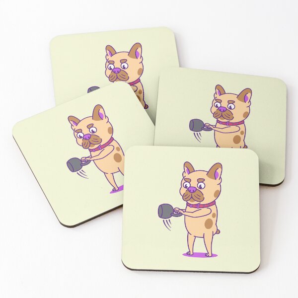 Item preview, Kettlebell French Bulldog designed and sold by DoggoGym.