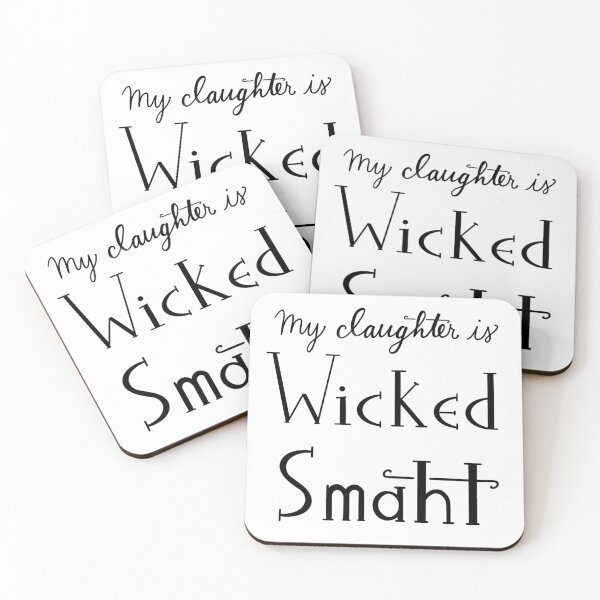 Item preview, My Daughter is Wicked Smaht designed and sold by NottingHill.