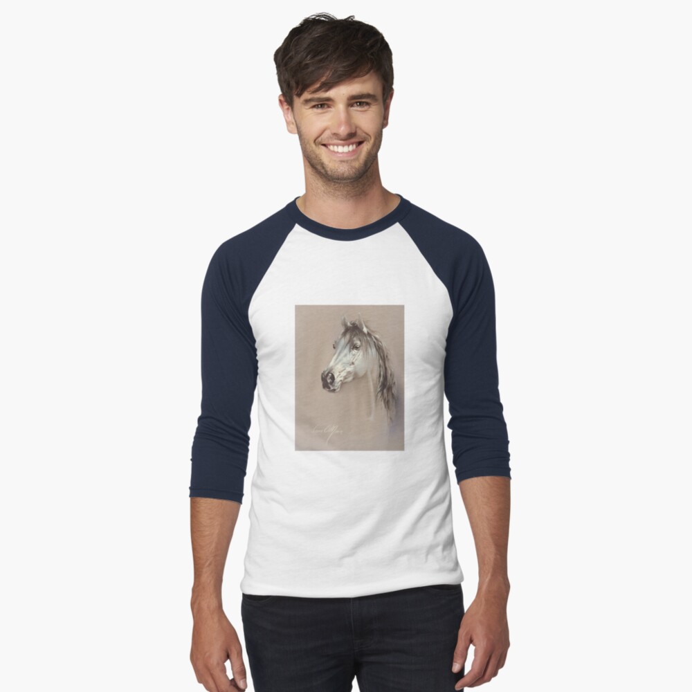 Item preview, Baseball ¾ Sleeve T-Shirt designed and sold by sara-moon.
