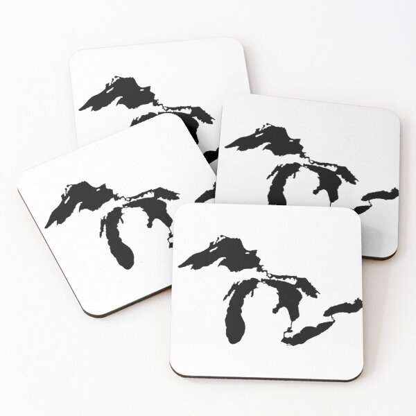 Item preview, The Great Lakes Outline designed and sold by NamesandPlaces.