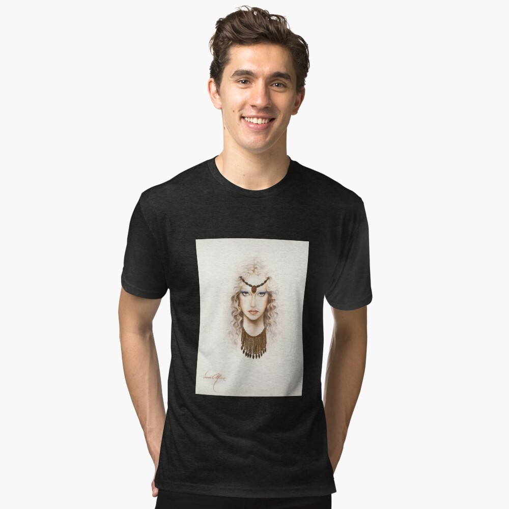 Item preview, Tri-blend T-Shirt designed and sold by sara-moon.