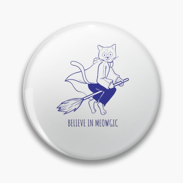 Item preview, Believe in Meowgic designed and sold by CatMonkStudios.