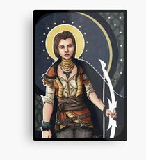 Fantasy Archer Metal Print