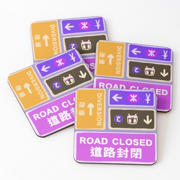 Item preview, Hong Kong road signs designed and sold by Jasmine Ng.