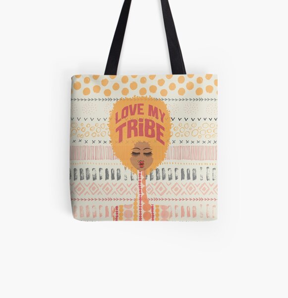 Love My Tribe All Over Print Tote Bag