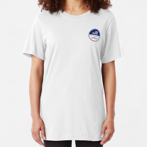 United States Independence Day, 4th of July | graphic design Slim Fit T-Shirt