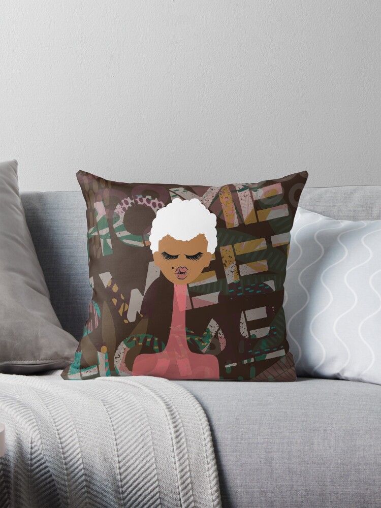 Thumbnail 1 of 4, Pillow, Home Sweet Home designed and sold by 6256design.