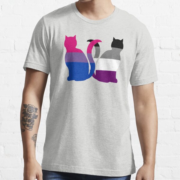 Bi Ace Pride Cats Essential T-Shirt