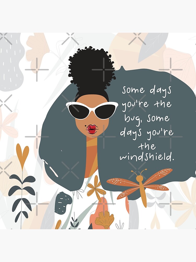 Thumbnail 4 of 4, Pillow, Some Days You're the Bug. Some Days You're the Windshield designed and sold by 6256design.