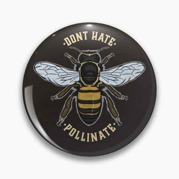 Item preview, Don't Hate. Pollinate. designed and sold by wordsnicons.