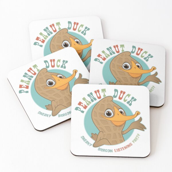 Item preview, Peanut Duck Circle Border designed and sold by SpruceTavern.