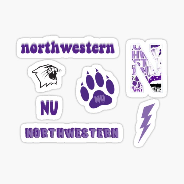 Northwestern Sticker Pack Sticker