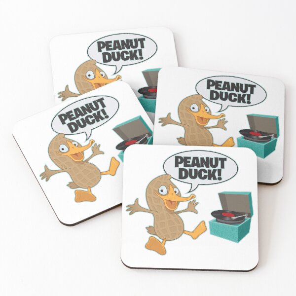 Item preview, Peanut Duck! and Record Player designed and sold by SpruceTavern.