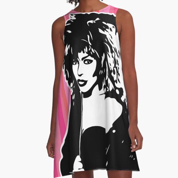 Tina Turner | Pop Art A-Line Dress