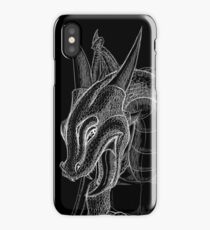 Black Dragon1 iPhone Case