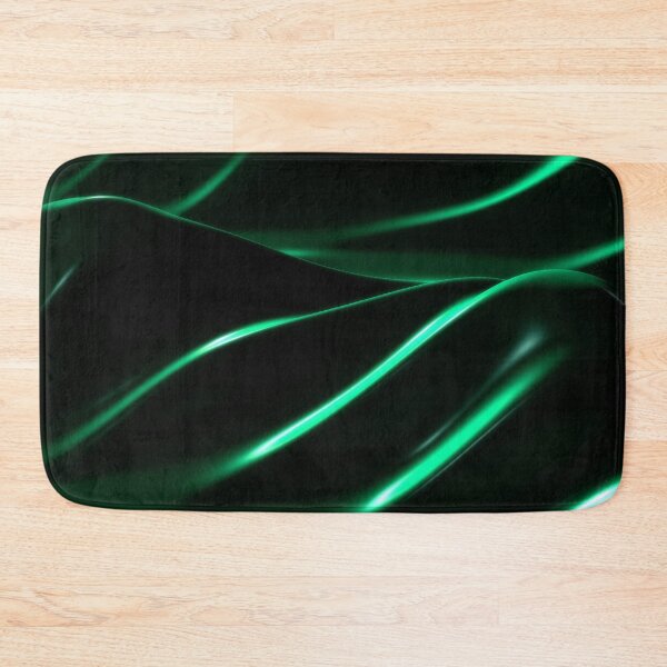 Item preview, Shiny Iridescent Flowing Green 3D Surface Energy Waves Oscillating designed and sold by IncrediVFX.