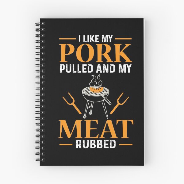 Item preview, I Like My Pork Pulled and My Meat Rubbed BBQ designed and sold by AndApArt.