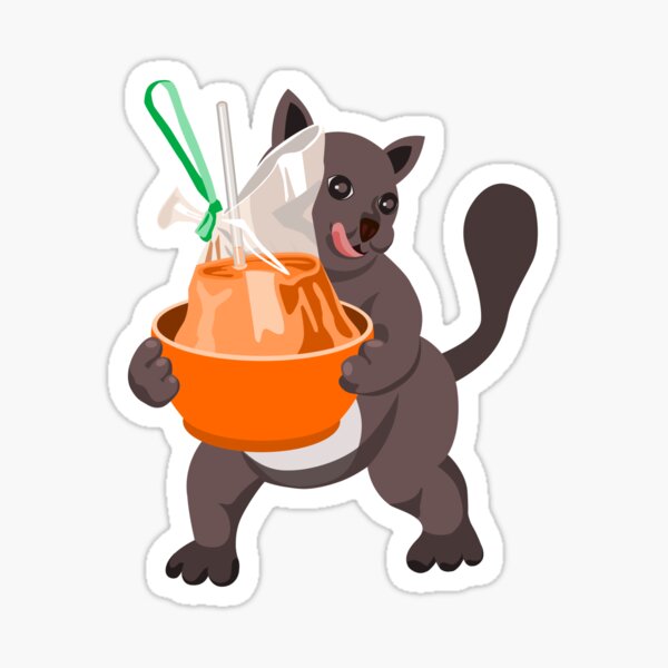 Teh Tarik Ikat Tepi Pulled Milk Tea Sticker By Chuanartstation Redbubble 7414