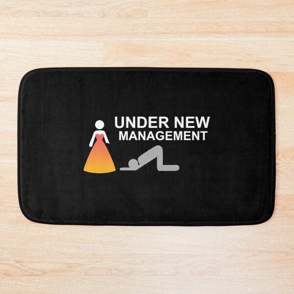 Item preview, Under new management wedding couple gift designed and sold by redshirtz.