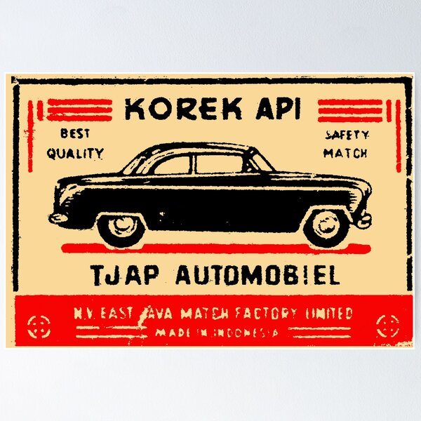 Item preview, Safety Match Tjap Automobiel designed and sold by Yeaha.