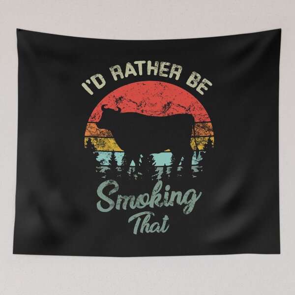 Item preview, Id Rather be Smoking that BBQ designed and sold by AndApArt.