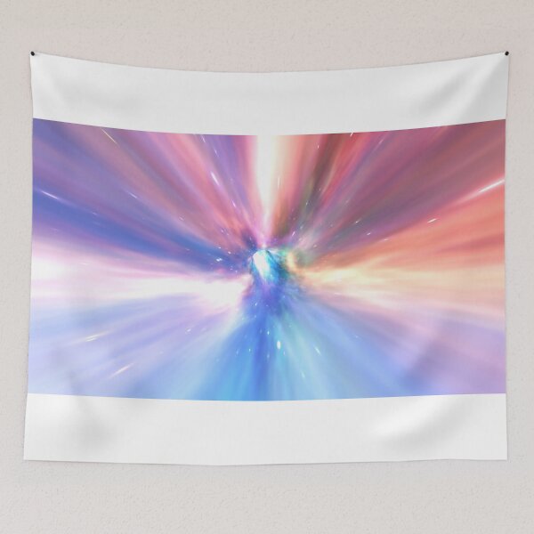 Item preview, Time Travel through Wormhole at Light Speed in Outer Space Nebula Stars designed and sold by IncrediVFX.