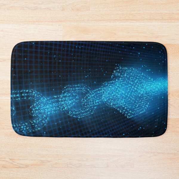 Item preview, Blockchain Network Security Concept Crypto Binary Particle Closeup designed and sold by IncrediVFX.