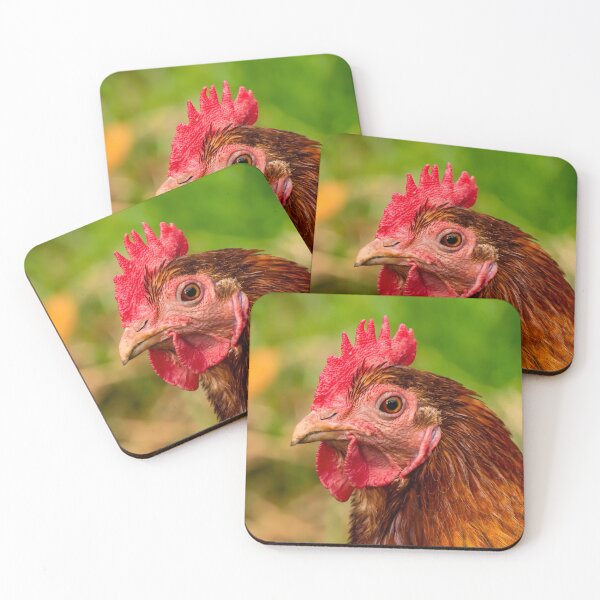 Item preview, La intensidad de Scotty the Red Bantam Gallina designed and sold by FigTreeMagick.