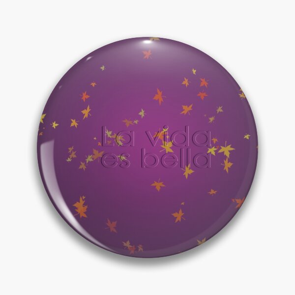 Item preview, La vida es bella (purple) designed and sold by estrellastore.
