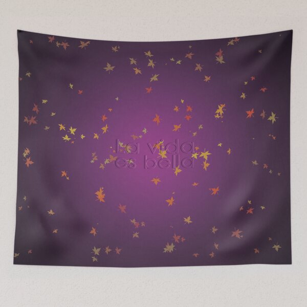 Item preview, La vida es bella (purple) designed and sold by estrellastore.