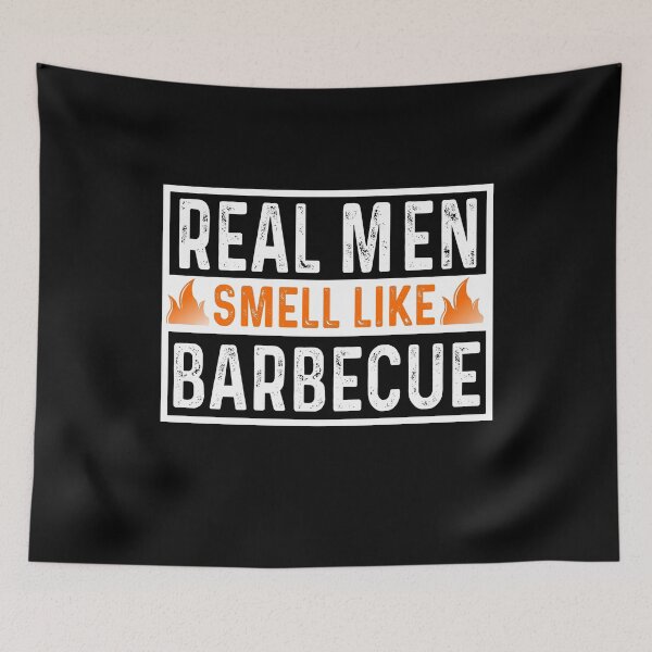 Item preview, Real Men Smell Like Barbecue designed and sold by AndApArt.