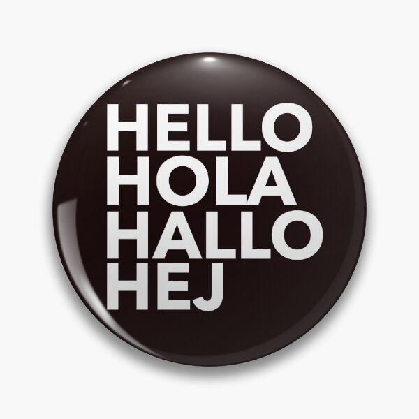 Item preview, HELLO HALLO HOLLA HAJ - GREETINGS IN DIFFERENT LANGUAGES designed and sold by creativeliberty.
