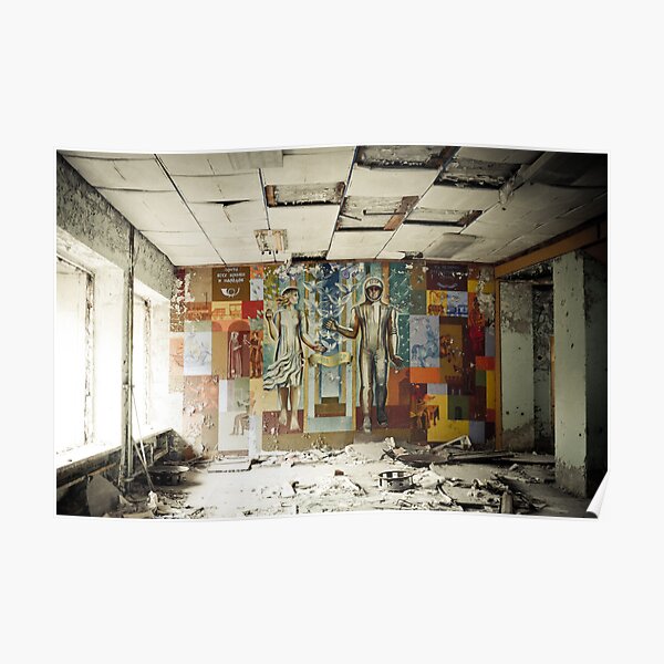 Space Age Dreams ~ Pripyat Poster