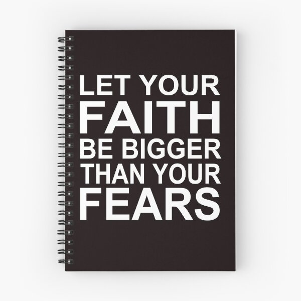 Item preview, Let your faith be bigger than your fears. designed and sold by Imaginarium Studio.