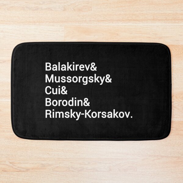 Item preview, The Five | Balakirev Mussorgsky Cui Borodin Rimsky-Korsakov designed and sold by EarlessPierre.