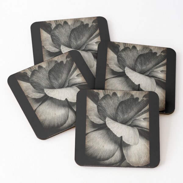 Item preview, Anemone Petals (Black and White) designed and sold by Capuletdesigns.