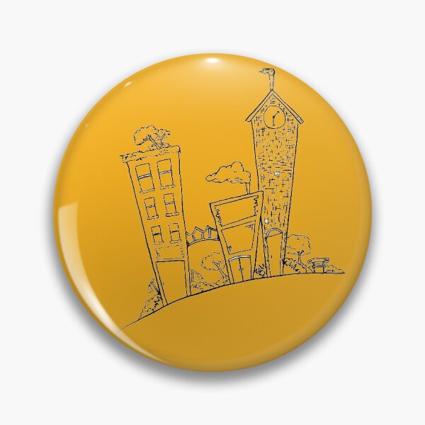 Item preview, Whimsical Cartoon City designed and sold by nancybernard.