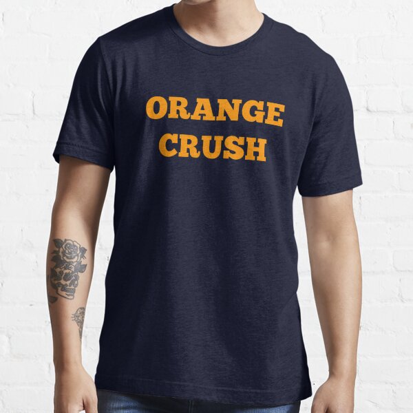 Orange Crush Me For Crush Men’s Black Graphic Sweatpants-Small