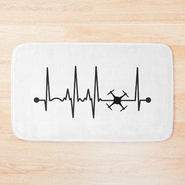 Item preview, Drone Heartbeat designed and sold by teesaurus.