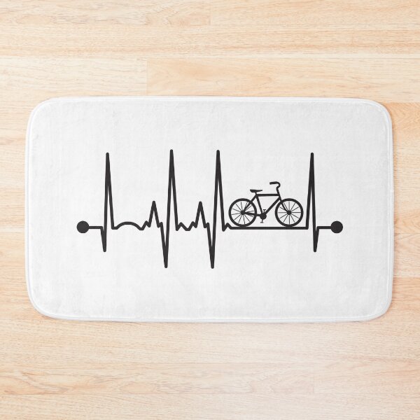 Item preview, Cycling Heartbeat designed and sold by teesaurus.