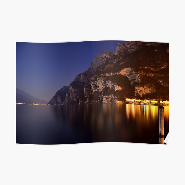 Il lago di notte Poster