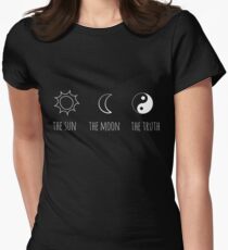 The Sun, The Moon, The Truth Women's Fitted T-Shirt