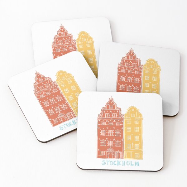 Item preview, Stockholm - Illustrated city designed and sold by JustineLecouffe.