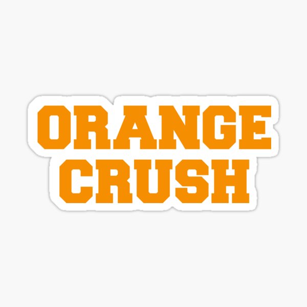Orange Crush Stickers for Sale