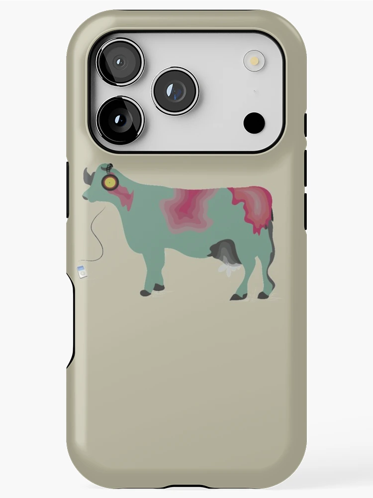 Thumbnail 1 of 4, iPhone Case, Cow designed and sold by Rococodesigns.