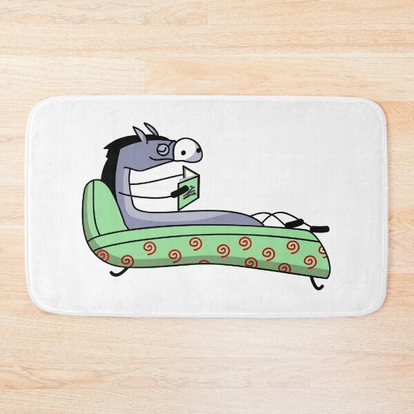 Item preview, Reading donkey at home designed and sold by spontania.