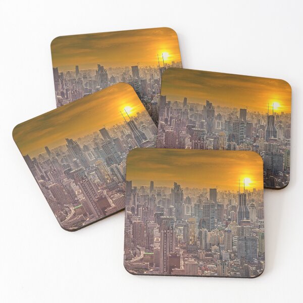 Item preview, Shanghai City Skyline designed and sold by tpixx.