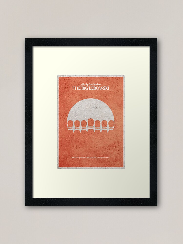Alternate view of The Big Lebowski Framed Art Print