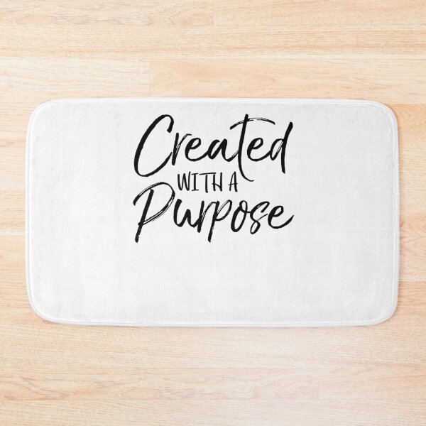 Item preview, Created with a Purpose Christian Quote designed and sold by TNDesignStudio.
