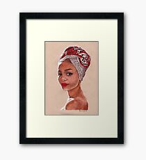 Belle Framed Print